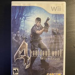 Resident Evil 4 Nintendo Wii Edition