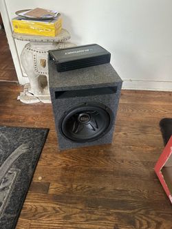 12’ speakers