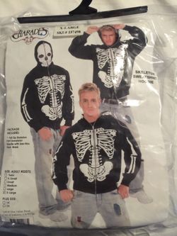 Brand new skeleton hoodie