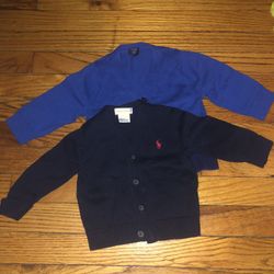 Ralph Lauren (9M) & babyGap (6-12M) Cardigan Sweater 