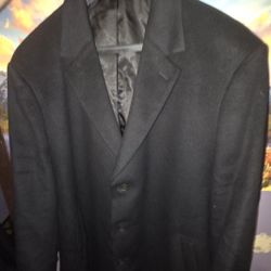 Oak Hill Pea Coat Black Size 60
