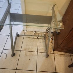 Glass Computer Desk - Free