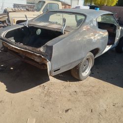 1970 Buick Skylark Bare Body Shell With Title Registered None Operational Parts 
