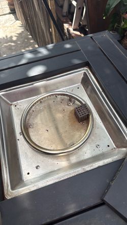 Outdoor Propane Fire Pit Table