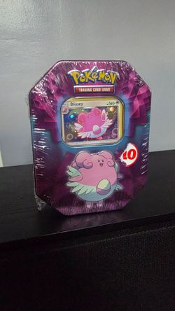 Pokémon Strong Bond Tin Blissey Promo Card Booster Foil Sealed Box 2019