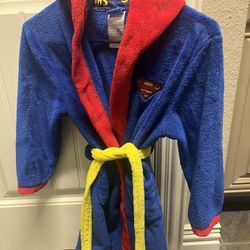 Superman Boys Robe Medium 