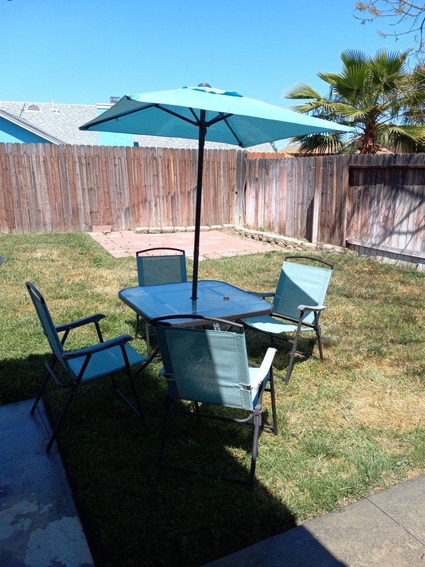 Gentle Used Patio Set