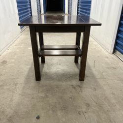 Solid Wood End Table 