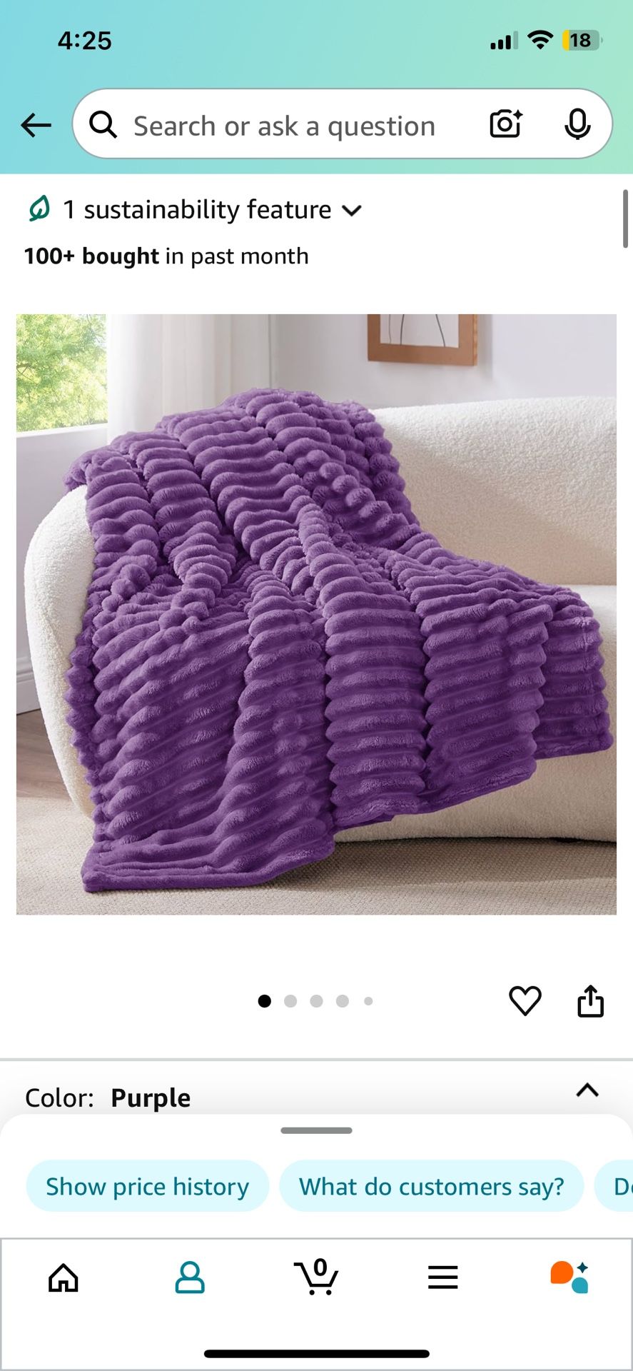 BEDELITE Fleece Throw Blanket