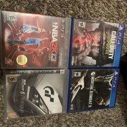 ps4/ps3 games Let me know