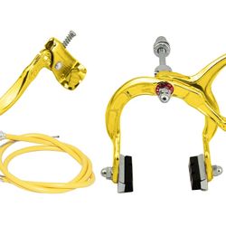 NEW Bicycle Bmx Rear Brake Caliper Gold