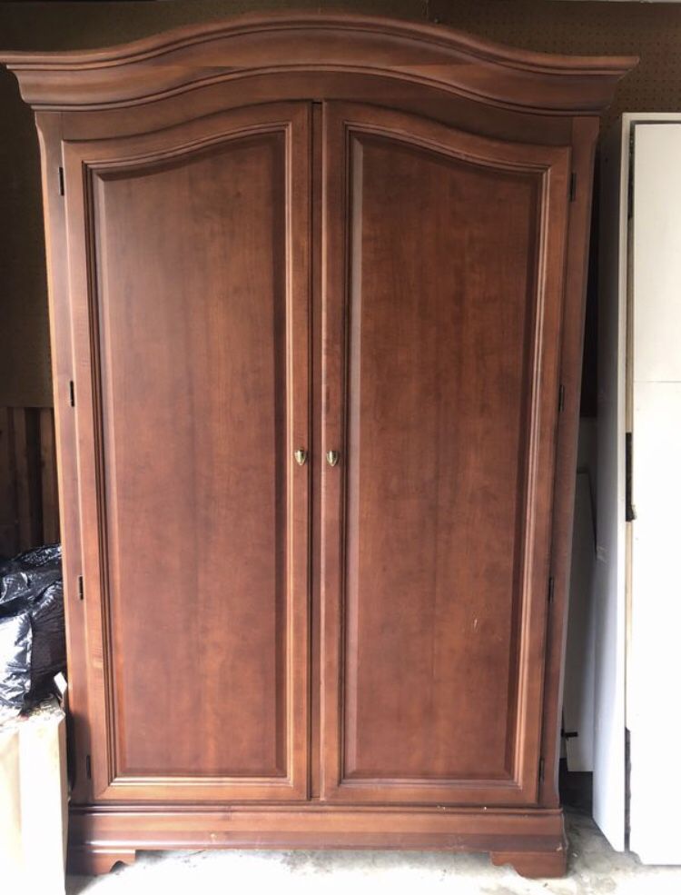 **Cherry Armoire with drawers**