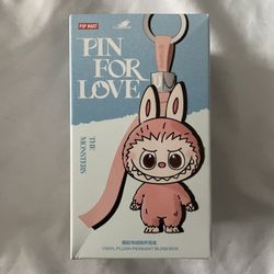 Labubu, Pop Mart, The Monsters, Pin For Love, Vinyl Plush Pendant Blind Box