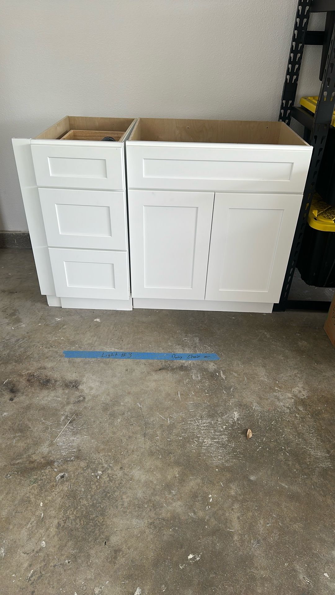 FREE New White Bathroom Vanity Cabinets