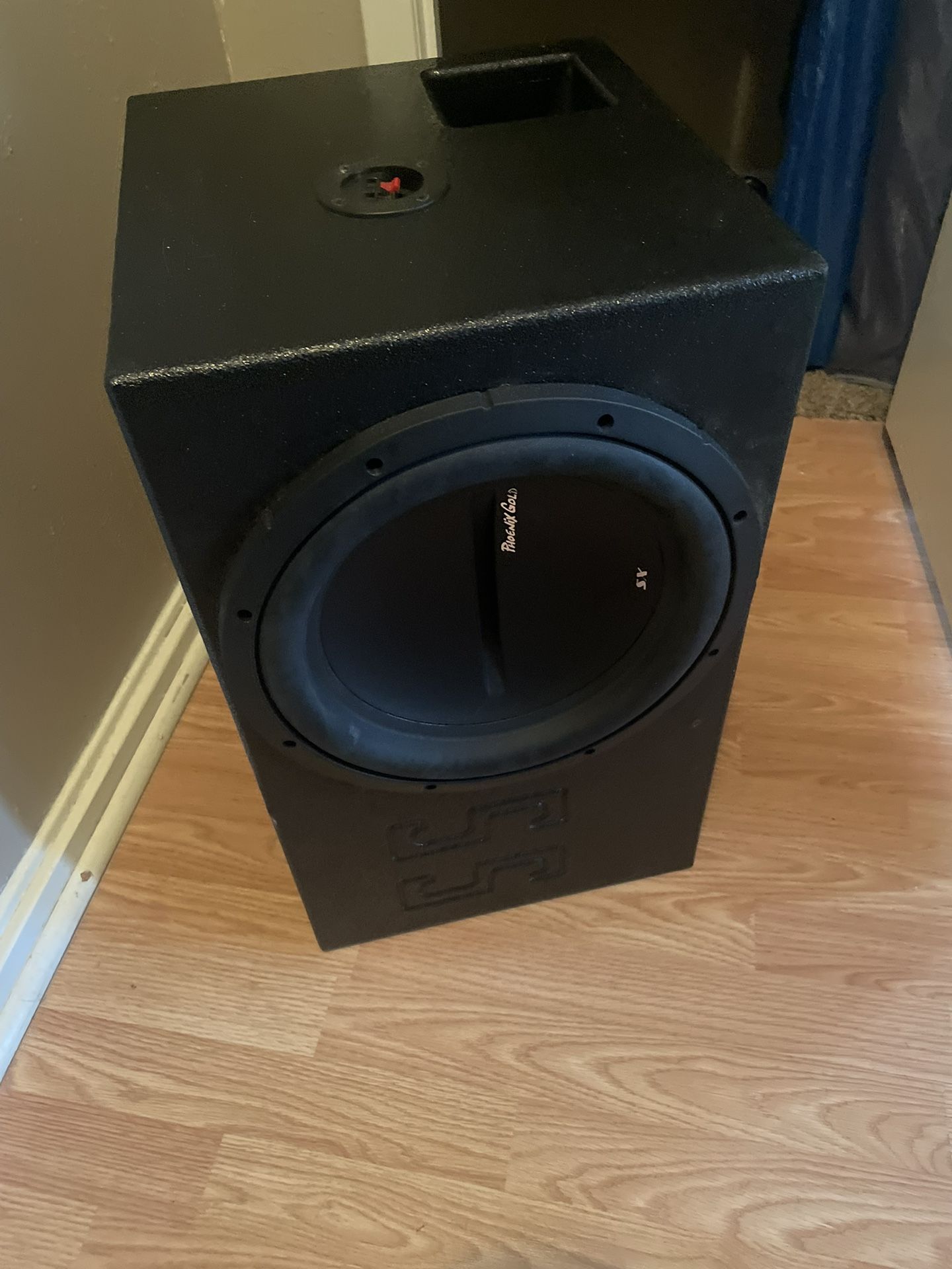 Phoenix Gold 12 Inch Subwoofer And Infinity 1200 Watt Amp