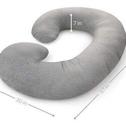 CeeCee PharMeDoc Pregnancy Pillow C Shape