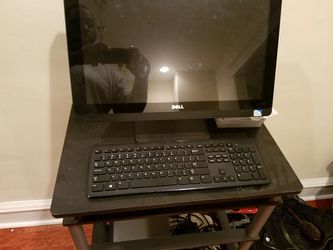 Touch screen dell desktop computer and to dell monitors