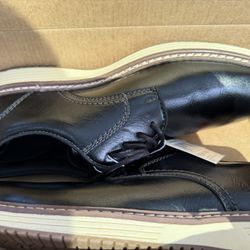 Men’s Steve Madden Leather Oxford Toe Shoes Brand New In Box