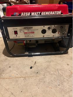 All power 3250 generator