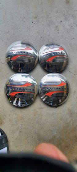 1947 Chevy Fleetline Hubcaps