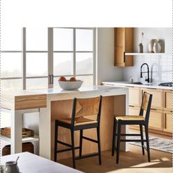 Woven Counter Height Stool By Studio Me Gee