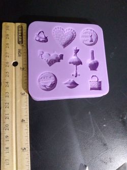 Silicon Mold For Fondant Or Chocolate $9
