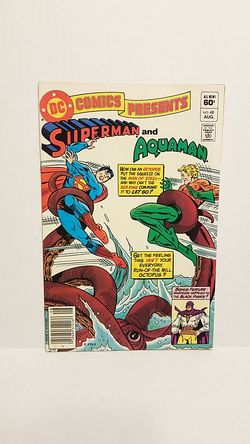 DC Comic Book Superman and Aquaman issue # 48