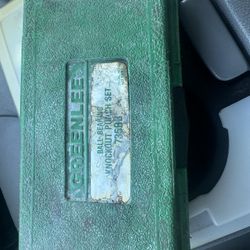 Greenlee Knockout Set