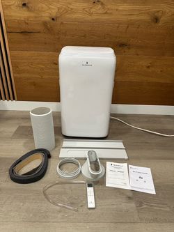 Friedrich ZCP12SA ZoneAire 13000 BTU Portable AC WiFi Remote Window Kit Open Box