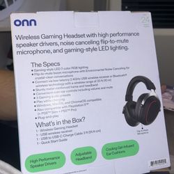 Onn Gaming Headphones 