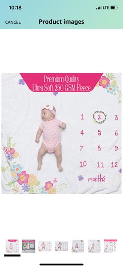 Baby Milestone Blanket