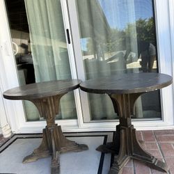 Solid Wood Nightstands Or Side Tables