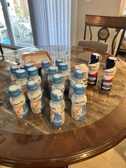 $10 for 17 bottles of Unopened Unexpired Sealed New Protein Shake (Glucerna / Ensure)