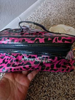 Multi print Steve madden makeup bag
