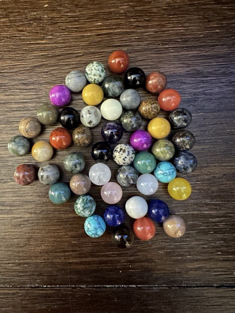 Round Natural Stones
