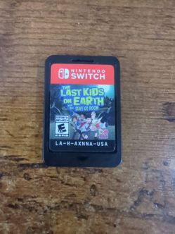 Nintendo switch game The last kids on earth