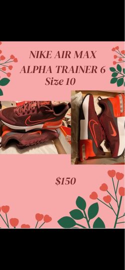 Nike Air Max Alpha Trainer 6 Size 10m/11.5w