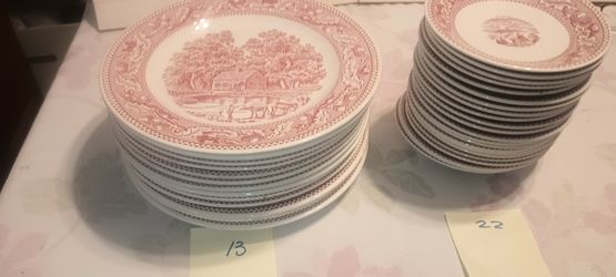 Vintage plates.