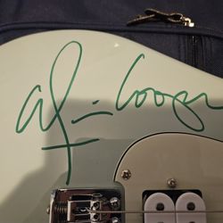 Mega Electric Guitar Package Including One Epiphone Guitar Signed At Erie Pennsylvania Concert By ALICE COOPER !