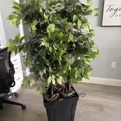 At Home Fake Trees Decor 