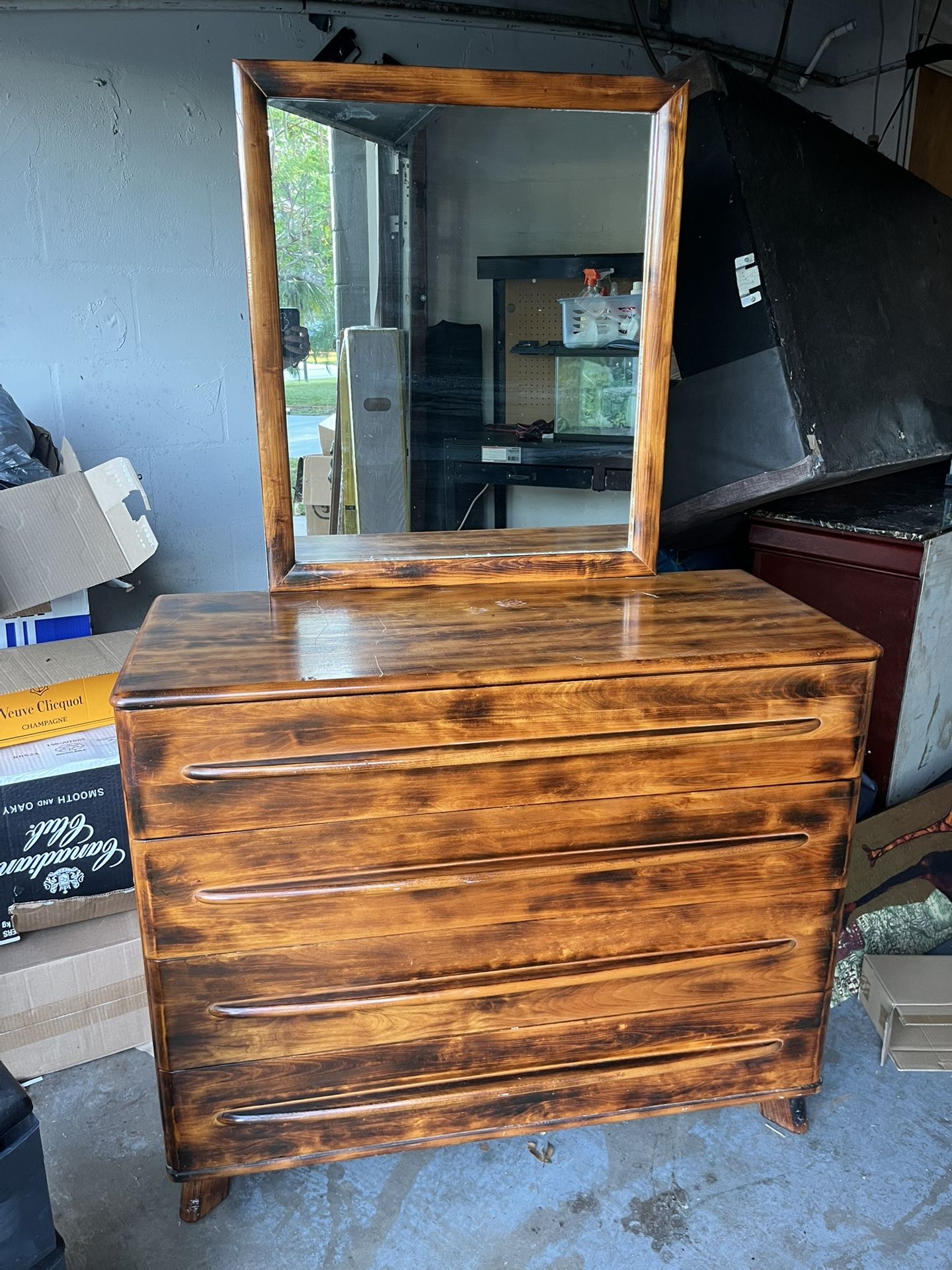 USED WOOD VANITY DRESSER $50 OBO ST PETE