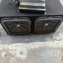 Sub Box With 2 15kicker l7 DEAL!!!