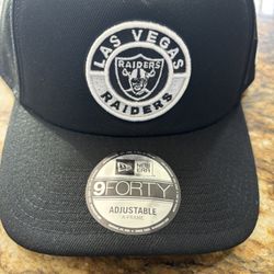 las vegas raiders black hat snapback