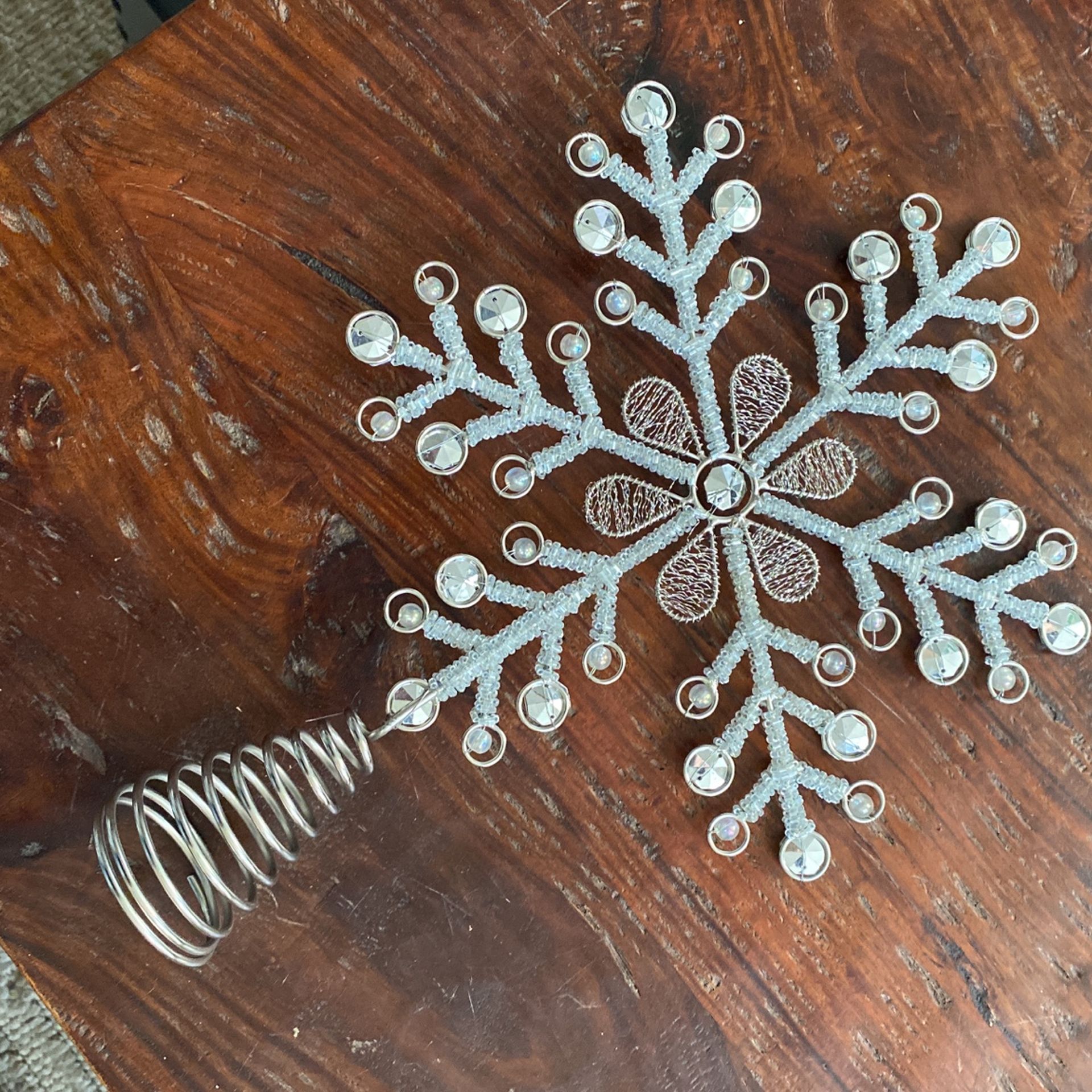Xmas Tree Topper Snowflake