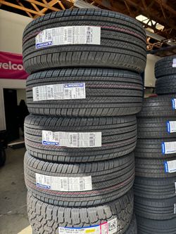 265/65R18 Michelin 4 new tires installed and balanced