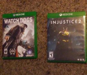 Injustice 2 n watch dogs.