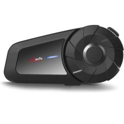 Motorcycle Bluetooth Headset, 2-Riders 800M universal Intercom Communication Systems, HiFi Stere