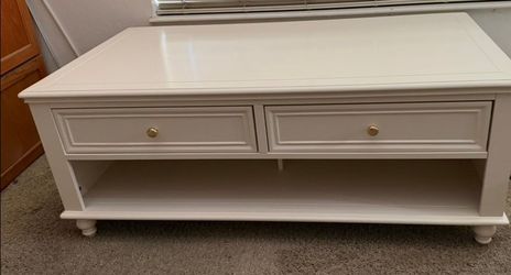 New coffee table modern with 4 drawers