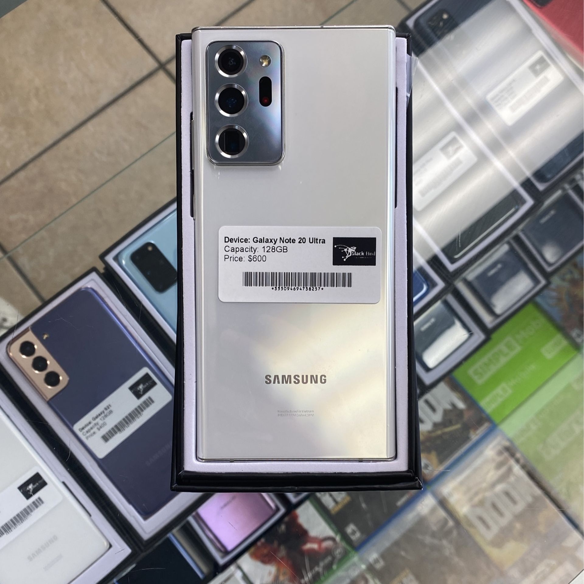 Samsung Note 20 Ultra Mystic White Samsung Galaxy Note 20 Ultra