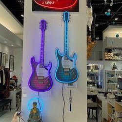 Handmade Neon Wall Art Guitar(s)